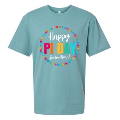 Funny Math Coach Teacher Pi Day Lover Sueded Cloud Jersey T-Shirt