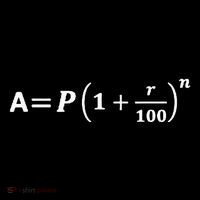 Funny Minimalist Compound Interest Formula Investor Trader Backpack
