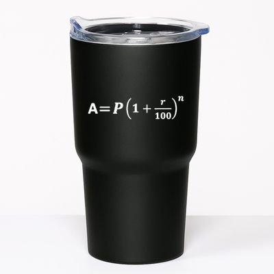 Funny Minimalist Compound Interest Formula Investor Trader Tumbler