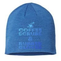 Funny Medical : Coffee Scrubs And Rubber Gloves Gift Sustainable Beanie