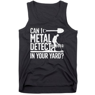 Funny Metal Detecting Design For Metal Detectorist Tank Top