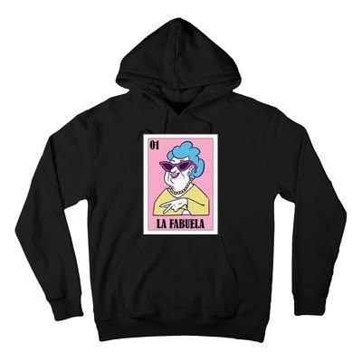 Funny Mexican Design For Grandma La Fabuela Hoodie