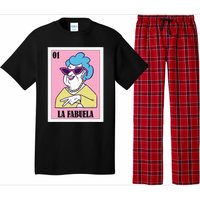 Funny Mexican Design For Grandma La Fabuela Pajama Set