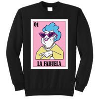 Funny Mexican Design For Grandma La Fabuela Tall Sweatshirt