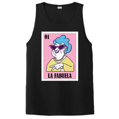 Funny Mexican Design For Grandma La Fabuela PosiCharge Competitor Tank