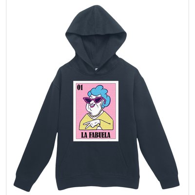 Funny Mexican Design For Grandma La Fabuela Urban Pullover Hoodie