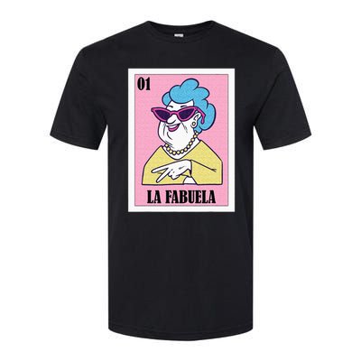 Funny Mexican Design For Grandma La Fabuela Softstyle CVC T-Shirt