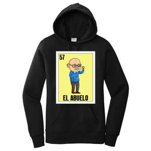 Funny Mexican Design For Grandpa El Abuelo Women's Pullover Hoodie