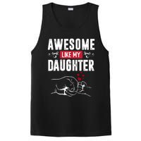 Funny Mom & Dad Gift From Daughter Awesome Like My Daughters PosiCharge Competitor Tank