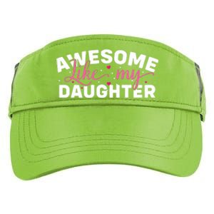 Funny Mom & Dad Gifts From Daughter Awesome Like Mydaughter Adult Drive Performance Visor