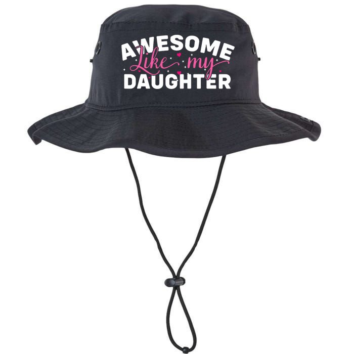 Funny Mom & Dad Gifts From Daughter Awesome Like Mydaughter Legacy Cool Fit Booney Bucket Hat