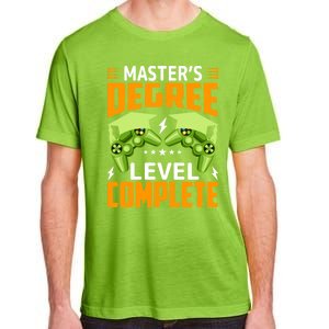 Funny Master’s Degree Level Complete Gamer Video Games Funny Gift Adult ChromaSoft Performance T-Shirt