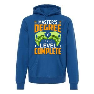 Funny Master’s Degree Level Complete Gamer Video Games Funny Gift Premium Hoodie