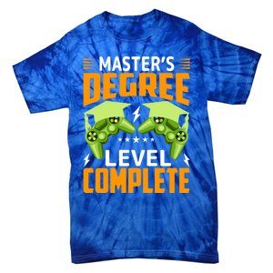 Funny Master’s Degree Level Complete Gamer Video Games Funny Gift Tie-Dye T-Shirt