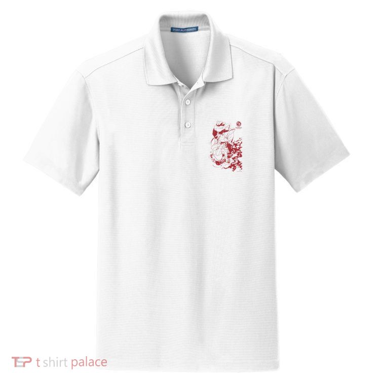 Full Metal Daemon Muramasa 15th Anniversary Sansei Muramasa Dry Zone Grid Polo