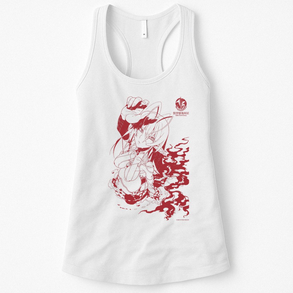 Full Metal Daemon Muramasa 15th Anniversary Sansei Muramasa Womens Tank Top