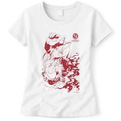 Full Metal Daemon Muramasa 15th Anniversary Sansei Muramasa Womens T-Shirt