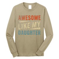 Funny Mom & Dad Gifts From Daughter Awesome Like Mydaughter Long Sleeve Shirt