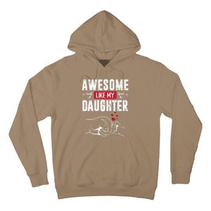 Funny Mom & Dad Gift From Daughter Awesome Like My Daughters Hoodie