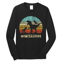 funny Mimi Dinosaur Mimisaurus 2 Two Family Long Sleeve Shirt