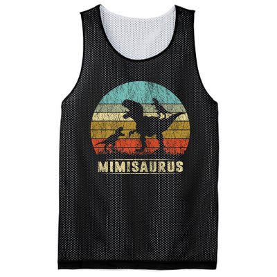 funny Mimi Dinosaur Mimisaurus 2 Two Family Mesh Reversible Basketball Jersey Tank