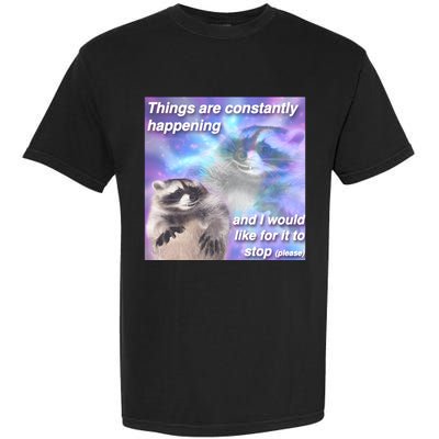 Funny Meme Dark Humor Garment-Dyed Heavyweight T-Shirt