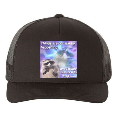 Funny Meme Dark Humor Yupoong Adult 5-Panel Trucker Hat