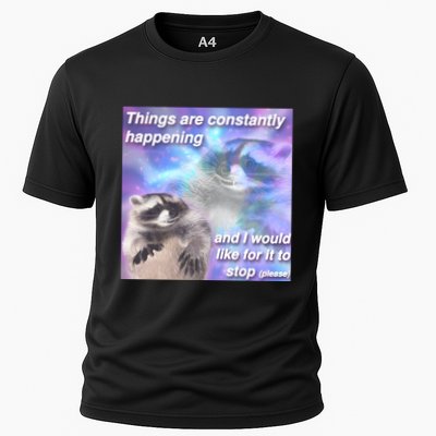 Funny Meme Dark Humor Performance Shirt