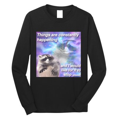 Funny Meme Dark Humor Long Sleeve Shirt