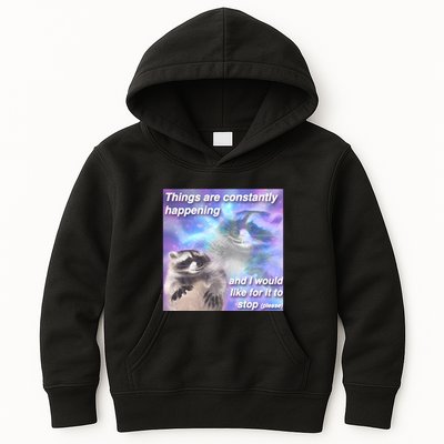 Funny Meme Dark Humor Kids Hoodie