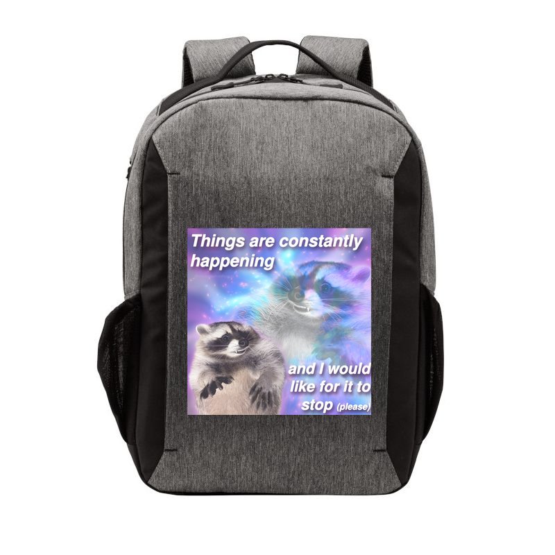 Funny Meme Dark Humor Vector Backpack