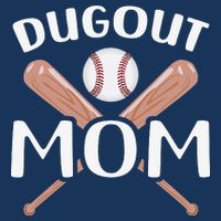 Funny Mom Dugout Mom Baseball Cool Baseball Mom Beanie