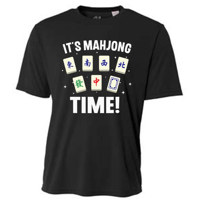 Funny Mahjong Design For Mahjong Game Player Lover Cooling Performance Crew T-Shirt