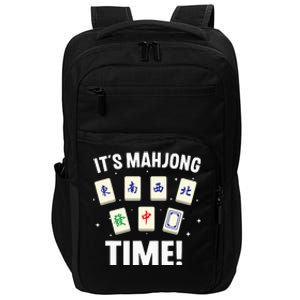 Funny Mahjong Design For Mahjong Game Player Lover Impact Tech Backpack