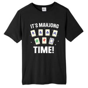 Funny Mahjong Design For Mahjong Game Player Lover Tall Fusion ChromaSoft Performance T-Shirt