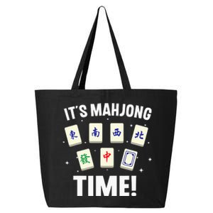 Funny Mahjong Design For Mahjong Game Player Lover 25L Jumbo Tote