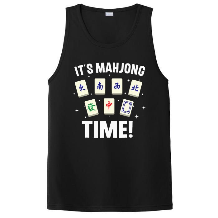 Funny Mahjong Design For Mahjong Game Player Lover PosiCharge Competitor Tank