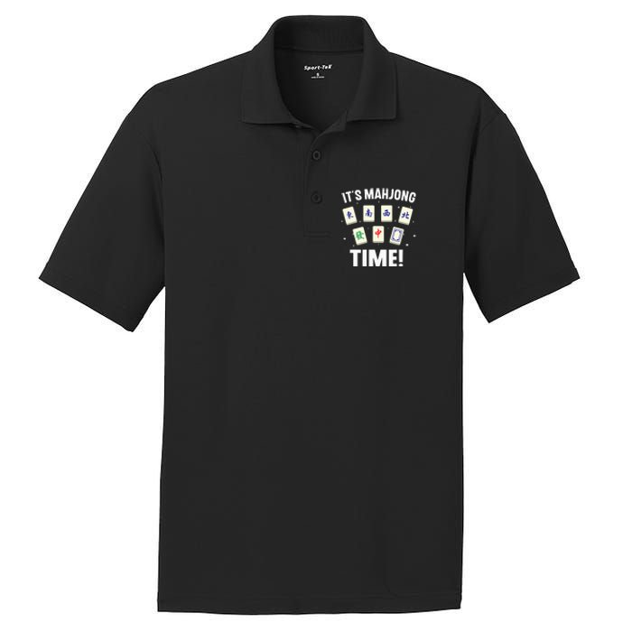 Funny Mahjong Design For Mahjong Game Player Lover PosiCharge RacerMesh Polo