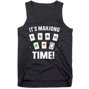 Funny Mahjong Design For Mahjong Game Player Lover Tank Top