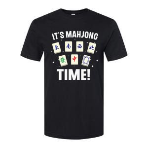 Funny Mahjong Design For Mahjong Game Player Lover Softstyle CVC T-Shirt