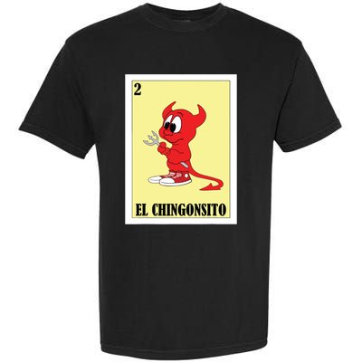 Funny Mexican Design For Kids El Chingonsito Garment-Dyed Heavyweight T-Shirt