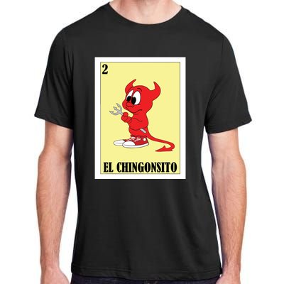 Funny Mexican Design For Kids El Chingonsito Adult ChromaSoft Performance T-Shirt