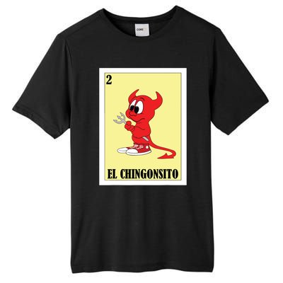 Funny Mexican Design For Kids El Chingonsito Tall Fusion ChromaSoft Performance T-Shirt