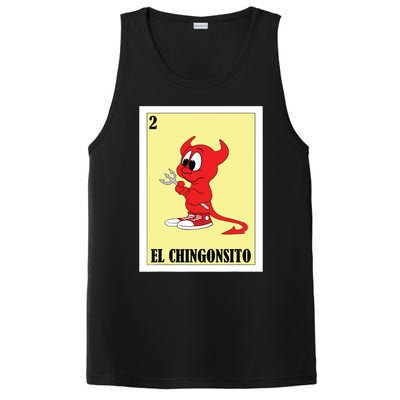 Funny Mexican Design For Kids El Chingonsito PosiCharge Competitor Tank