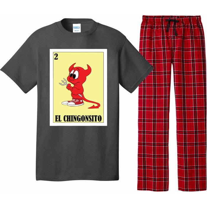 Funny Mexican Design For Kids El Chingonsito Pajama Set