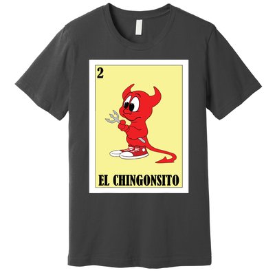 Funny Mexican Design For Kids El Chingonsito Premium T-Shirt