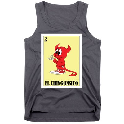 Funny Mexican Design For Kids El Chingonsito Tank Top