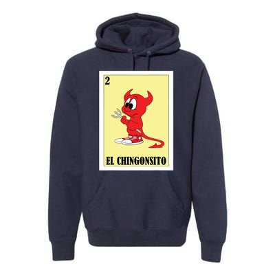 Funny Mexican Design For Kids El Chingonsito Premium Hoodie