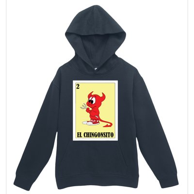 Funny Mexican Design For Kids El Chingonsito Urban Pullover Hoodie