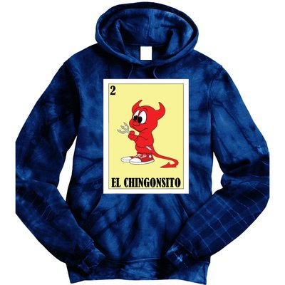 Funny Mexican Design For Kids El Chingonsito Tie Dye Hoodie